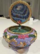 Caixa de música Disney Little Mermaid Ariel Deluxe 1998 parte do seu mundo comprar usado  Enviando para Brazil