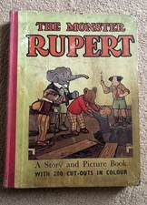 Rare monster rupert for sale  KETTERING