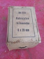 Bremsbeläge nieten 8x20 gebraucht kaufen  Kirchberg an der Jagst