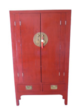 Red asian armoire for sale  Sarasota