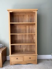 Solid oak book for sale  LEATHERHEAD