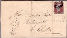 Wirral 1852 cover for sale  NORWICH