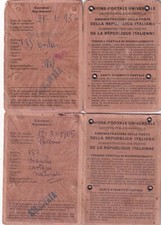Lotto tessere postali usato  Palermo