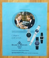 Publicité papier montres d'occasion  Vif