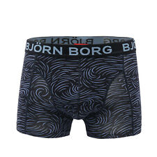 Usado, Roupa íntima masculina elástica de algodão Bjorn Borg tronco azul onda do mar tamanho G GG comprar usado  Enviando para Brazil