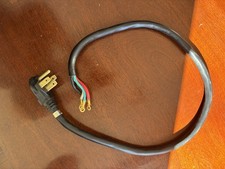Cabo de fonte de alimentação para eletrodomésticos-4 pés-3 PRONG -220V-cabo secador-faixa/forno/fogão usado comprar usado  Enviando para Brazil