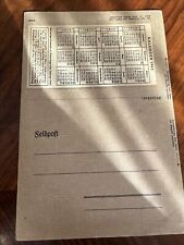 Unbenutzter feldpostbrief dem gebraucht kaufen  Berlin