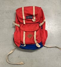 Mochila Jansport Classic "Javelina" com compartimento para laptop JS0A2T31 vermelha e azul comprar usado  Enviando para Brazil