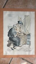 Gravure signée daniel d'occasion  Bordeaux-