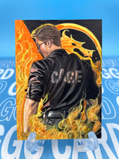 Cartão de esboço automático desenhado à mão artista Johnny Cage GGC Studio Mortal Kombat 1/1 #S, usado comprar usado  Enviando para Brazil