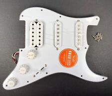 c/PARAFUSOS Fender Squier Affinity HSS LOADED PICKGUARD Strat guitarra elétrica branca comprar usado  Enviando para Brazil