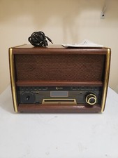 Usado, Rádio FM retrô ClearClick (com CD player, Bluetooth e entrada auxiliar - Modelo VR41) comprar usado  Enviando para Brazil