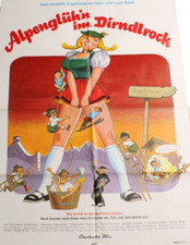 Alpenglühn dirndlrock poster gebraucht kaufen  Brunnen