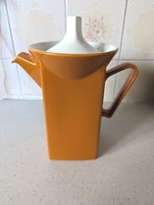 Orange coffee pot for sale  LOWESTOFT