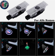 2x Luci Benvenuto 3D LED Logo Proiettore per Alfa Romeo Stelvio Giulia Mito, usado comprar usado  Enviando para Brazil
