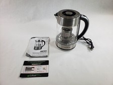 Chaleira de vidro NutriChef caldeira de água quente digital 1,7L cervejaria PKWTK75 USADA comprar usado  Enviando para Brazil
