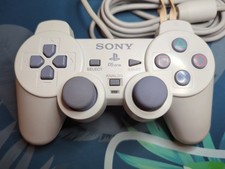 Controle Sony PSone PS1 branco DualShock tipo M - SCPH-110 testado comprar usado Controle Sony PSone PS1 branco DualShock tipo M - SCPH-110 testado comprar usado  Enviando para Brazil