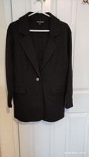 Ladies black coat for sale  TILLICOULTRY