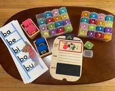 Montessori alphabet box d'occasion  Expédié en Belgium
