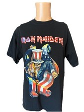 RARO Deadstock Vintage 1999 Iron Maiden Band American Eddie Uncle Sam Tamanho G comprar usado  Enviando para Brazil