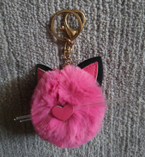 Katze fellbommel schlüsselanh gebraucht kaufen  Deutschland