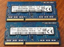 SK HYNIX RAM DDR3 SODIMM PC3L-12800S 8GB (2x4GB) HMT451S6BFR8A-PB comprar usado  Enviando para Brazil