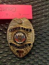 Security officer badge for sale  Wenona