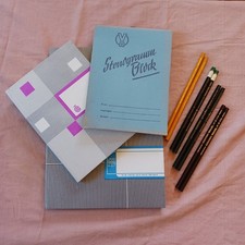 Schreibbuch notizbuch kariert gebraucht kaufen  Bernstadt