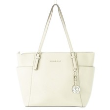 Bolsa tote Michael Kors couro PVC logotipo grande negócio cinza cor nuance comprar usado  Enviando para Brazil