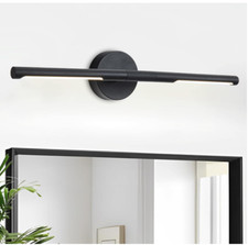 Luminárias de banheiro sobre espelho 24"" 18W 360° rotativas reguláveis preto fosco comprar usado  Enviando para Brazil