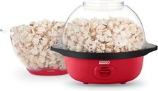 Máquina de pipoca DASH SmartStore agitada, 3QT óleo quente pipoca elétrica 12 xícaras vermelha comprar usado  Enviando para Brazil
