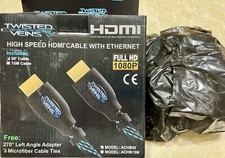 Twisted veins hdmi for sale  Townsend