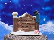 Christmas village snowman for sale  Bend