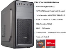 Desktop gaming lavoro usato  Castellammare di Stabia
