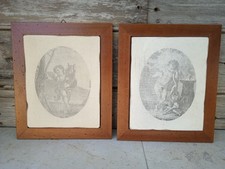 Due quadretti vintage usato  Taranto