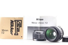 "Não usado com caixa" Nikon Ai-s Nikkor 35mm f/2 MF lente para F3 FM2 FM3A do Japão, usado comprar usado  Enviando para Brazil