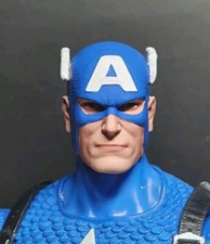 SOMENTE CABEÇA Marvel Legends Capitão América Alex Ross Estilo Cabeça pintada sob medida comprar usado  Enviando para Brazil