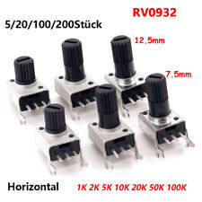 RV0932 Potentiometer 1K - 100K Horizontal Verstellbarer Widerstand Runder Griff, usado comprar usado  Enviando para Brazil