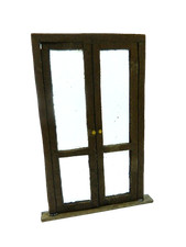 Finestra legno 8x13h usato  Napoli