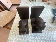 Antique ebony elephant for sale  HUDDERSFIELD