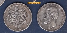 Roumanie lei 1881 d'occasion  Lyon II