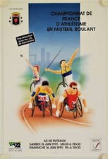 Affiche championnat athletisme d'occasion  La Courtine