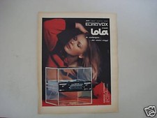 Advertising pubblicità 1973 usato  Salerno
