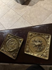 Brass wall plaque for sale  Cedarhurst