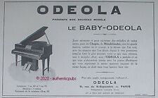 Publicite odeola piano d'occasion  Cires-lès-Mello