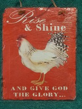 Rooster slate wall for sale  Godfrey