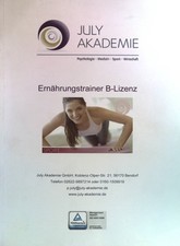 Ernährungstrainer lizenz july gebraucht kaufen Ernährungstrainer lizenz july gebraucht kaufen  Koblenz
