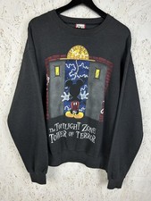 Usado, Moletom anos 90 Disney Mickey Mouse Twilight Zone Torre do Terror gola redonda P-M comprar usado  Enviando para Brazil