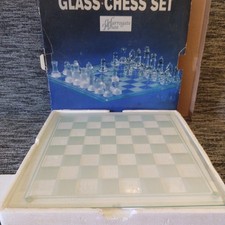 Traditional glass chess for sale  NEWPORT