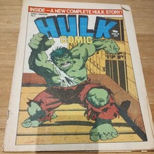 Hulk comic march for sale  BRADFORD